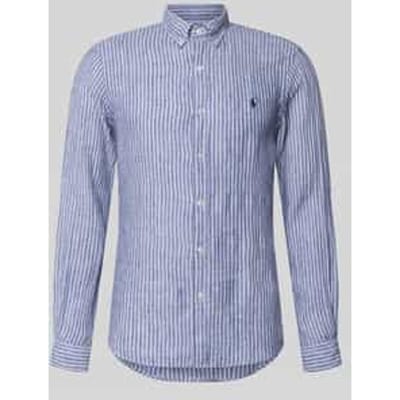 Slim fit vrijetijdsoverhemd van puur linnen