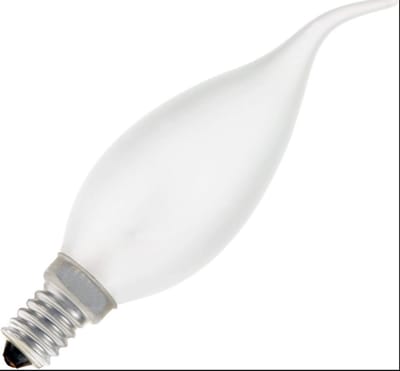 ETH Led TIP kaars E14 4w/40w mat 2700k 3 stappen dimbaar 460L