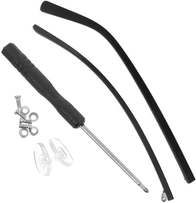 Dailygoods- Brilarmen Antislip - Vervangende Beugels - Eenvoudig te Installeren - Duurzaam Materiaal - Comfortabel - Geschikt voor Brillenreparatie - Brilpootjes