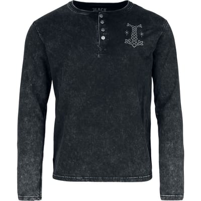 Black Premium by EMP Shirt met lange mouwen - Celtic fine lines - M tot XXL - voor Mannen - zwart