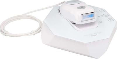 Iluminage Touch IPL - ALS BESTE GETEST - FDA goedgekeurd met 2 reserve IPL Elōs Quartz lampen- Permanent Hair Reduction System ( Gepatenteerde Dual Wave Technologie, IPL en Radiofrequentie)