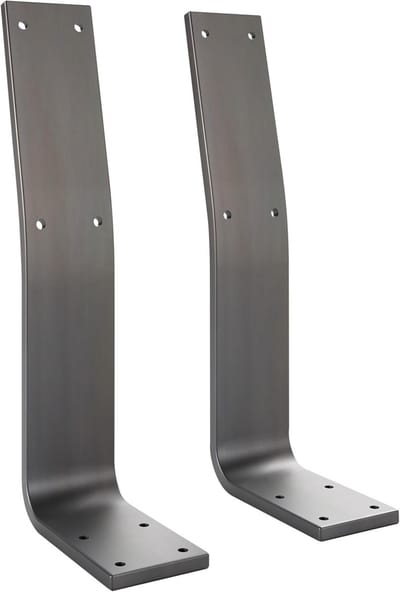 Rugleuninghouder Bank - Steun Beugel - Bank Aanpassen - Ergonomische Kantelhoek - 323 x 123 mm - Gebruikte Look