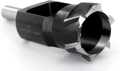 Houtstopper Frees - Houtreparatie Frees - Hout Schade Herstellen - 2-Weg Geslepen Snijvlakken - 140mm Lengte - Metaal