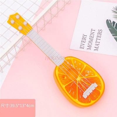 Kindergitaar Online Rode Speelgoed Yukri Kleine Gitaar Simulatie Speel Instrument Beginner Baby Cadeau