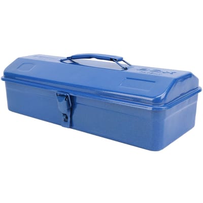 Boîte à outils bleue Structure métallique Haute capacité de charge Rangement d'outils portable Organisateur pour atelier Garage Chantier automobile 350 blue
