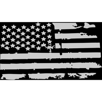 Auto Exterieur Motorkap Stickers USA Vlag Decal Vinyl Voor Jeep Wrangler Duurzame Auto Decoratie Sticker 33*60cm wit