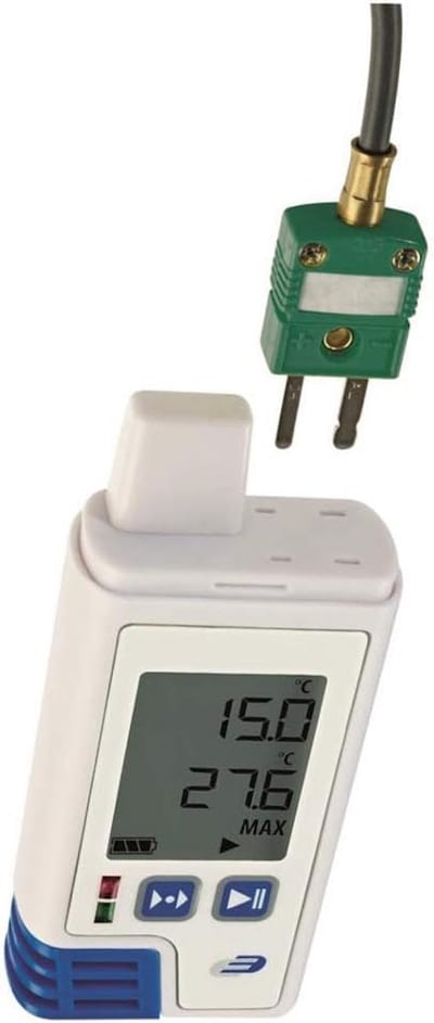 Gegevenslogger voor Temperatuur en Luchtvochtigheid met USB en Externe Sensoren