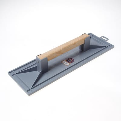 Melkmeisje schuurbord kunststof met houten greep en wafel 420 x 160 mm