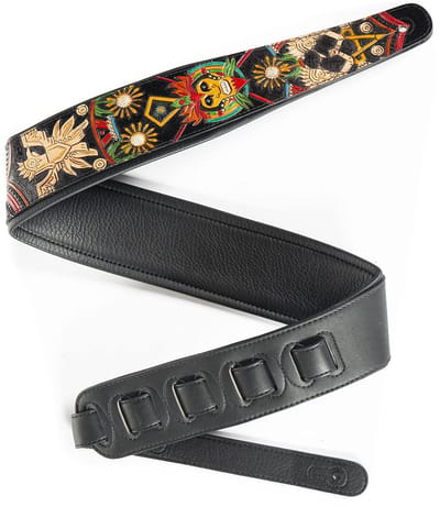 Fame Strap Garment Leather Maya Brown - Gitaarband