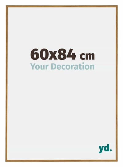 Your Decoration - Fotolijst 60x84 cm - Kunststof - Beuken Licht - Evry