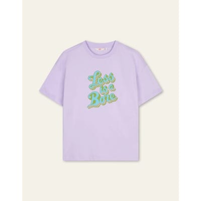 Oilily Tregular T-Shirt- maatL Pastel Lila