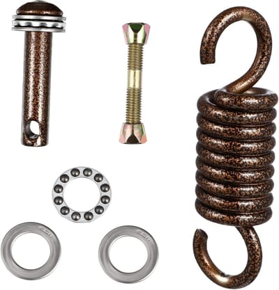 Hangmat Ophangset - Schommelstoel Haken - Buiten Ontspannen - Veer voor Comfort - 4 Stuks - Metaal