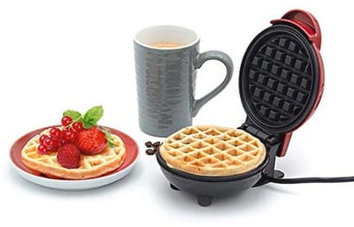 Mini Wafelijzer voor Snelle en Gemakkelijke Wafels