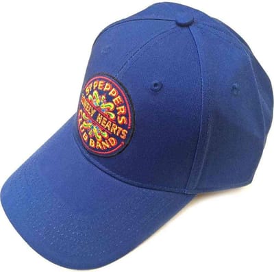 The Beatles - Sgt Pepper Drum Baseball pet - Blauw