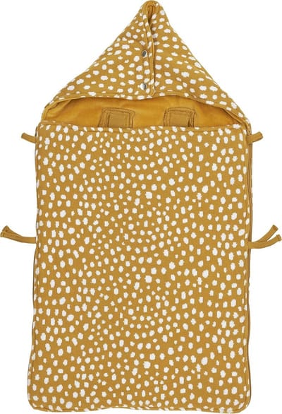 Knuffelige Voetzak voor Autostoel en Kinderwagen, 100% Katoen, 40 x 82 cm