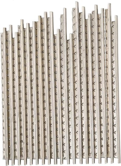 19Pcs/Set Guitar Fret Wires, 2mm White Copper Fretwire Set Replacement Parts for Classical Wooden Guitars ¡ - ShopVlot