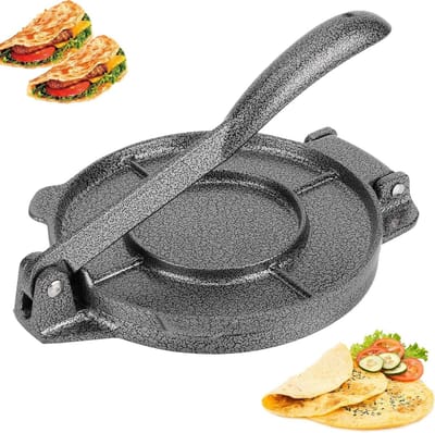 Tortilla Persmaker 165 cm deegpers - Opvouwbare maistortilla's deegpersgereedschap - Anti-aanbaklaag taco pers - Plat brood roti pannenkoeken naan