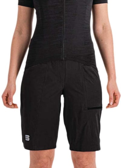 Sportful GIARA Overshort Dames Black - Vrouwen - maat L