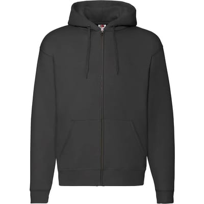 Hooded sweatshirt met rits Fruit of the Loom Premium