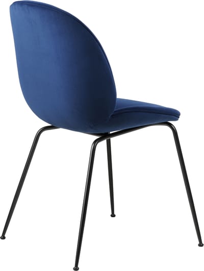 Gubi Beetle Dining Chair volledig bekleed Conic Base - Sunday Dedar 003