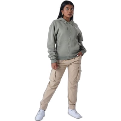 Sweatshirt damescapuchon met rits Project X Paris