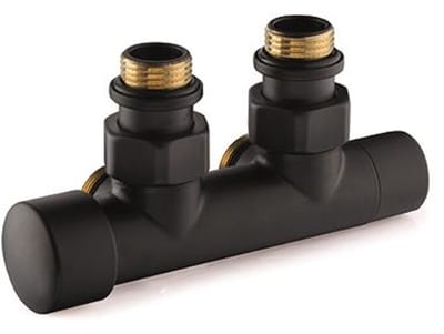 Drl Ovus h-onderblok 1/2" 50 mm haaks knop links mat zwart