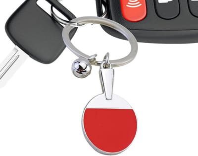 Sleutelhanger Tafeltennisracket - Sport Hanger - Dagelijks Gebruik - Zinklegering Materiaal - Niet gespecificeerd - Zwart