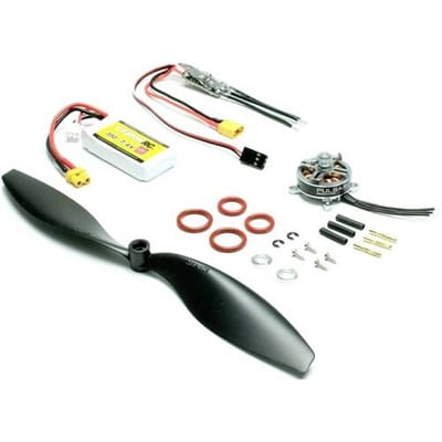 Pichler Modellbau Pulsar Shocky Pro 2204 Brushless elektromotor voor vliegtuigen kV (rpm/volt): 1800