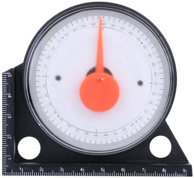 Dailygoods- Hellingsmeter - Verstelbaar - Multifunctioneel - Niveau Meter - Precisie Meetinstrument - ABS/Acryl Materiaal
