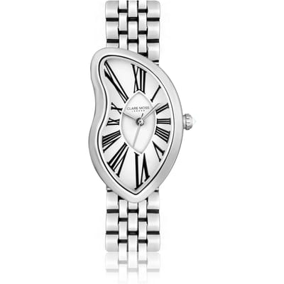 Vrouwenhorloge Clare Moss Old money white Link