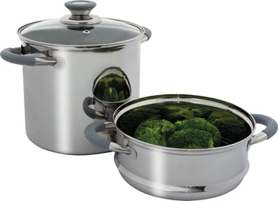 Eurotrail Kookpan met Stomer Corby 18 cm Rvs  3-delig