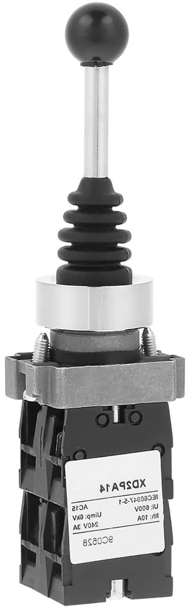 4NO Joystick Switch met 4 Posities, Vergrendelde Joystick Schakelaar voor Precisie Sturing en Betrouwbare Controle, 4PDT Toggle Switch Tool