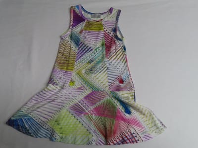 Jurk - Overgooier - Multicolor - 2 jaar 92