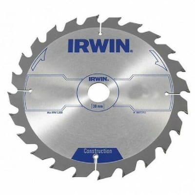 Irwin Construction - Cirkelzaagblad - 200mm - 40 ZT - ATB Constructiegeometrie