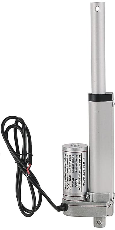 Elektrische Liniaire Actuator 12V - Stevige 4'' Motor met Bevestigingsbeugel voor Auto en RV Deuropener