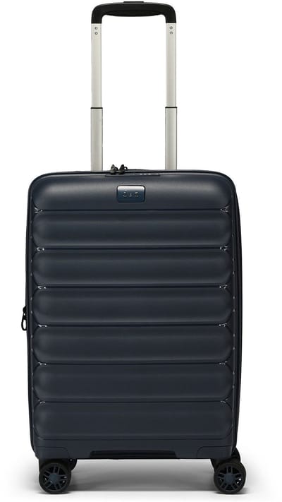 d & n Travel Line 4700 4 wielen Cabinewagen 55 cm met uitbreidingsplooi - Harde bagage - TSA slot - navy