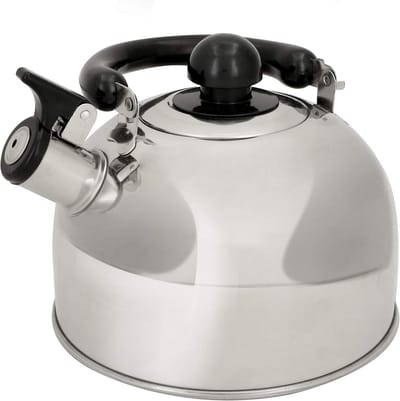 Fluitketel - Waterketel - Water Koken - Roestvrij Staal - 18 Liter - Zilver