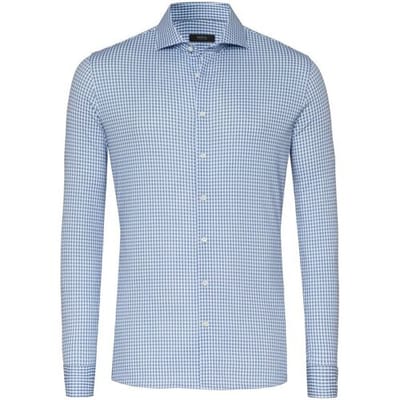 Desoto Luxury Overhemd Luxury Check Pattern Blauw / male