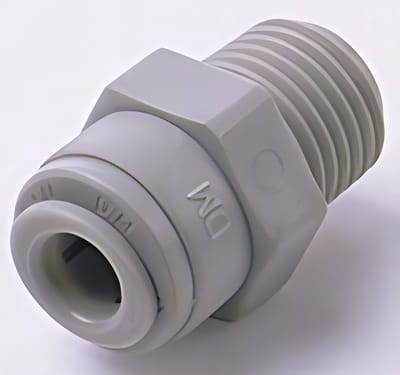 Adapter 3/8" Schroefbaar (buitendraad) 3/8" Plug