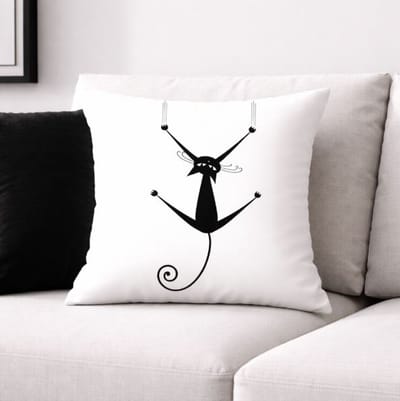 Whisker Whimsy Collection Kussenhoes - 45x45 cm