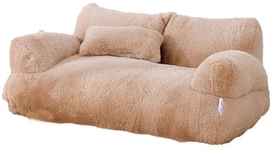 House of Balance Huisdier Sofa - Kattenbank - Kattensofa - Huisdier bank - Hondenbank - Kattenmand - Honden Sofa - Katten en Kleine honden - Bruin