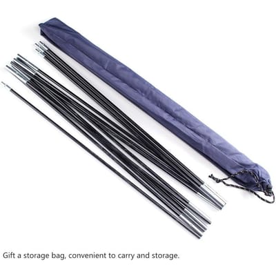 Remplacement de mât de tente en fibre de verre Kit de mâts de tente de camping Mât de tente 3.26m