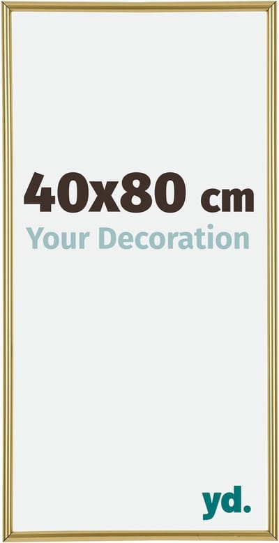 Your Decoration - Fotolijst 40x80 cm - Kunststof - Goud - Annecy