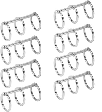 Dailygoods- Ringband Segmenteerbaar - Metalen Ringen - Voor Fotoalbums - Notitieboeken - 100 Vellen - Herbruikbaar Materiaal - Ringbandboek