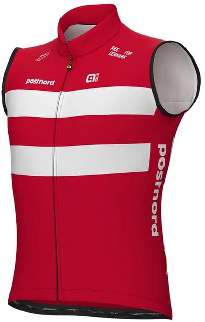 Ale Prime Federazione Danese Gilet Rood M Man