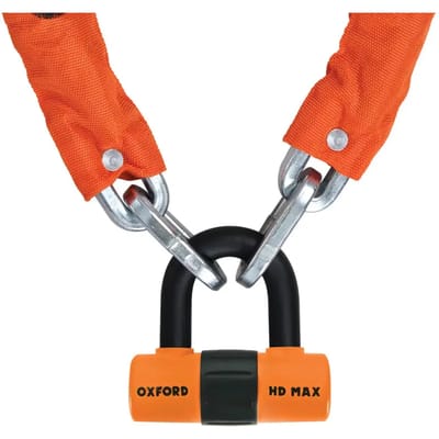 Oxford Hd 10mm 1.5m Kettingslot Oranje