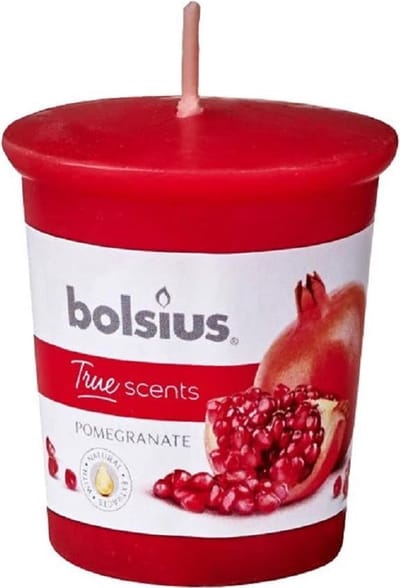 Bolsius Geurkaars Geurvotive rond 53/45 per stuk Cherry Blossom per 3 stuks