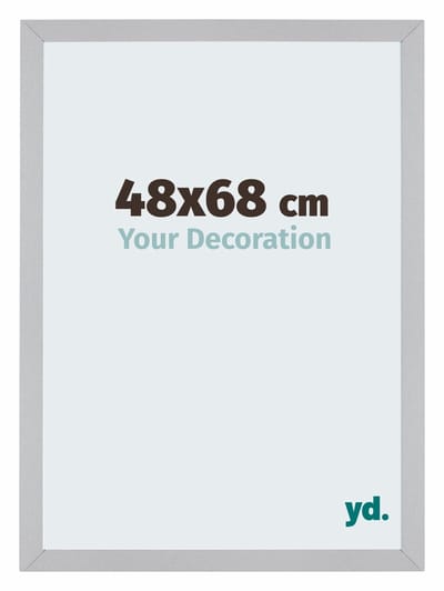 Your Decoration - Puzzellijst 48x68 cm - Zilver Mat - Puzzellijst 500-1000 stukjes - MDF Fotolijst - Mura