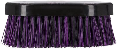 QHP - Harde borstel Lize - Zwart / Violet