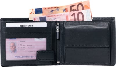 Portemonnee heren - Portefeuille heren - Portemonnee jongens - Cadeau voor man - Heren portemonnee - Cadeau voor hem - Cadeau voor man verjaardag - Mannen cadeautjes - Portemonnee online kopen - Cadeau man verjaardag - Gadgets - Cadeau - Sale - Leer
